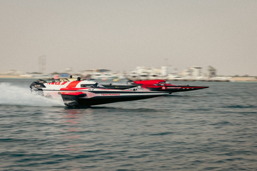 Team Monaco during the E1 Series championship in Jeddah