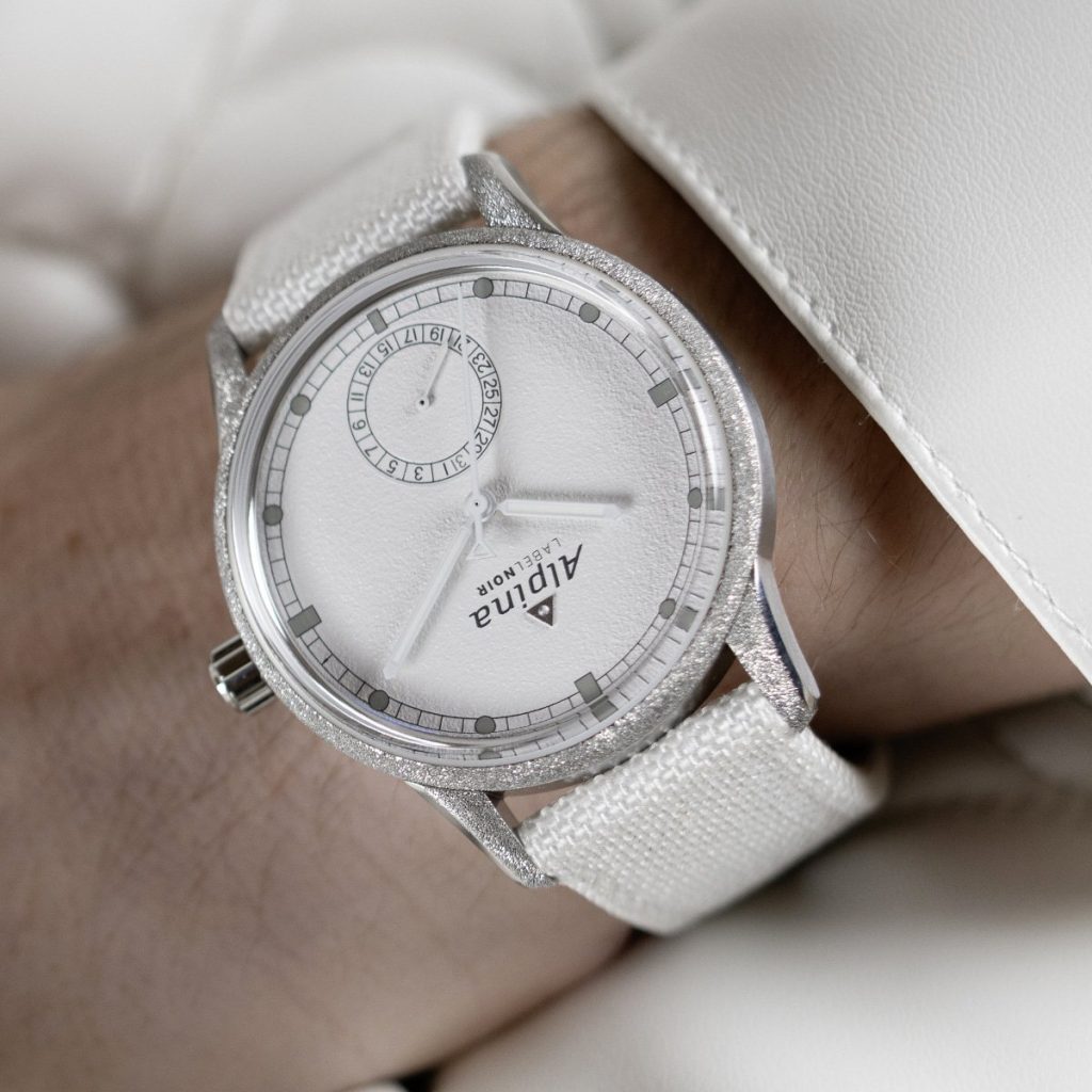 Alpina x Label Noir Alpiner Manufacture Date – a winter study in texture