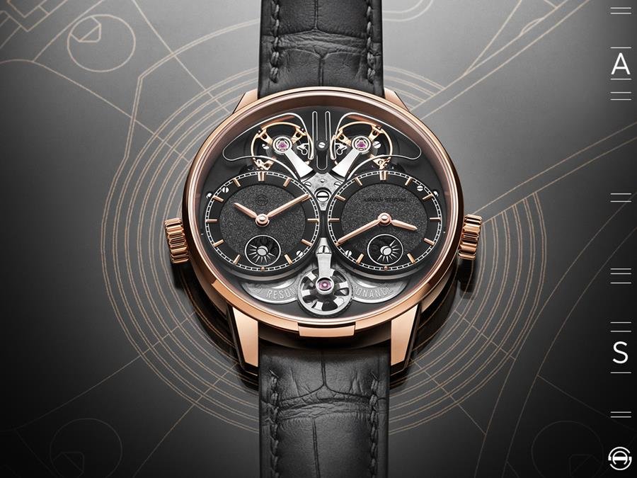 Armin Strom Dual Time GMT Resonance Rose Gold – two time zones, one heartbeat