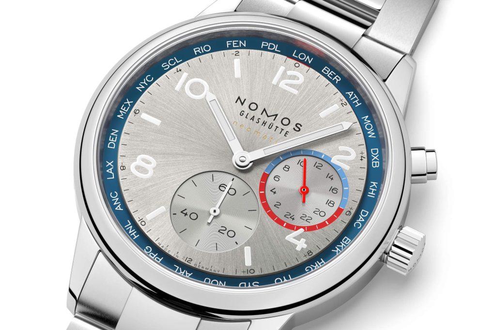 NOMOS Club Sport Worldtimer takes the 2026 iF Design Award