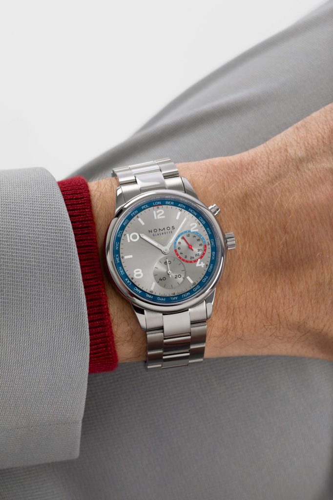 NOMOS Club Sport Worldtimer takes the 2026 iF Design Award