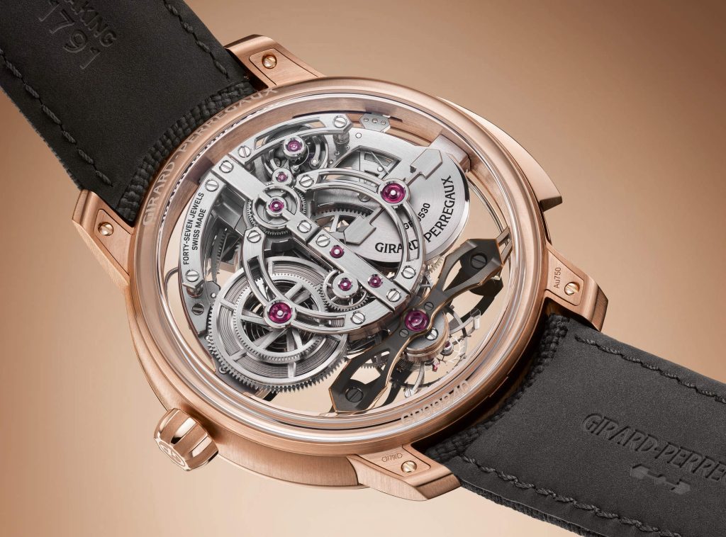 Girard-Perregaux Minute Repeater Flying Bridges - the first automatic GP repeater