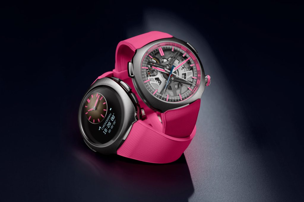 Moser Streamliner Alpine Pink Editions - precision in full colour
