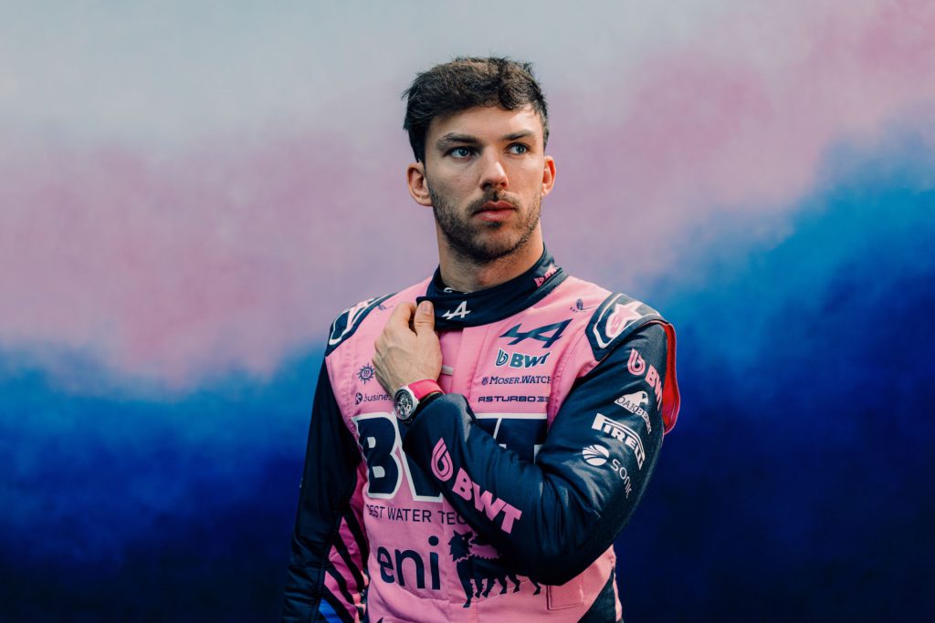 Moser Streamliner Alpine Pink Editions - precision in full colour