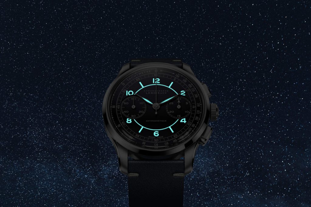 Lebois & Co Heritage Sector Chronograph Aventurine - depth with discipline