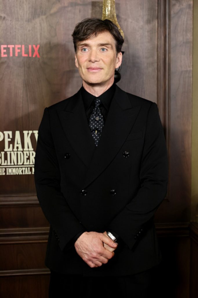 Cillian Murphy chooses Jaeger-LeCoultre Reverso for “Peaky Blinders: The Immortal Man” premiere