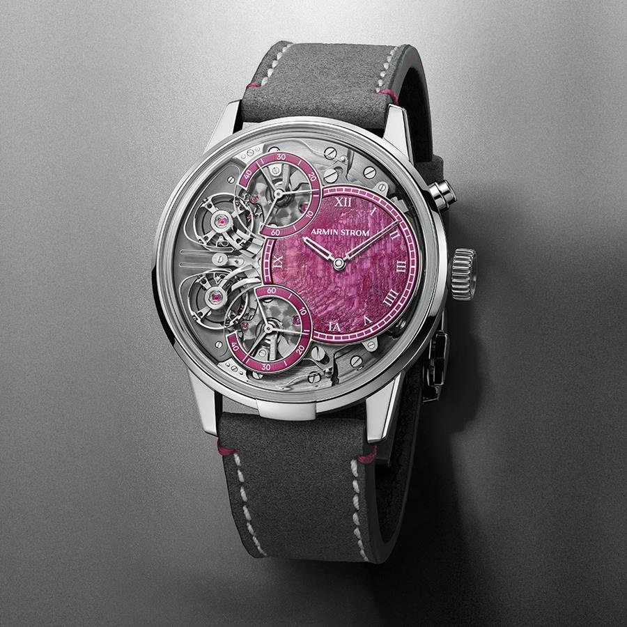 Armin Strom Mirrored Force Resonance Ruby – stone and symmetry