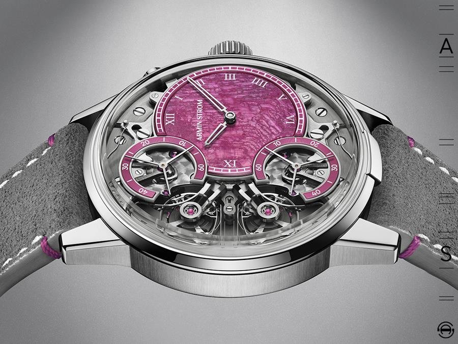 Armin Strom Mirrored Force Resonance Ruby – stone and symmetry