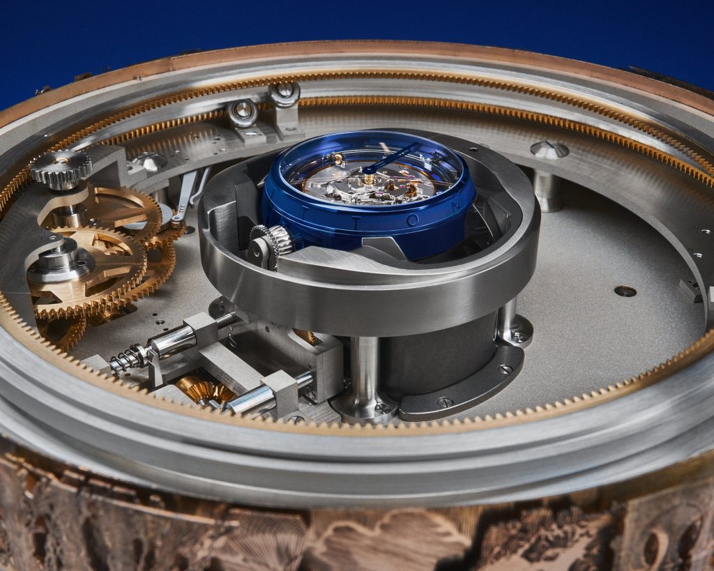 De Bethune x Louis Vuitton LVDB03 Sympathique Louis Varius - a modern cabinet of time