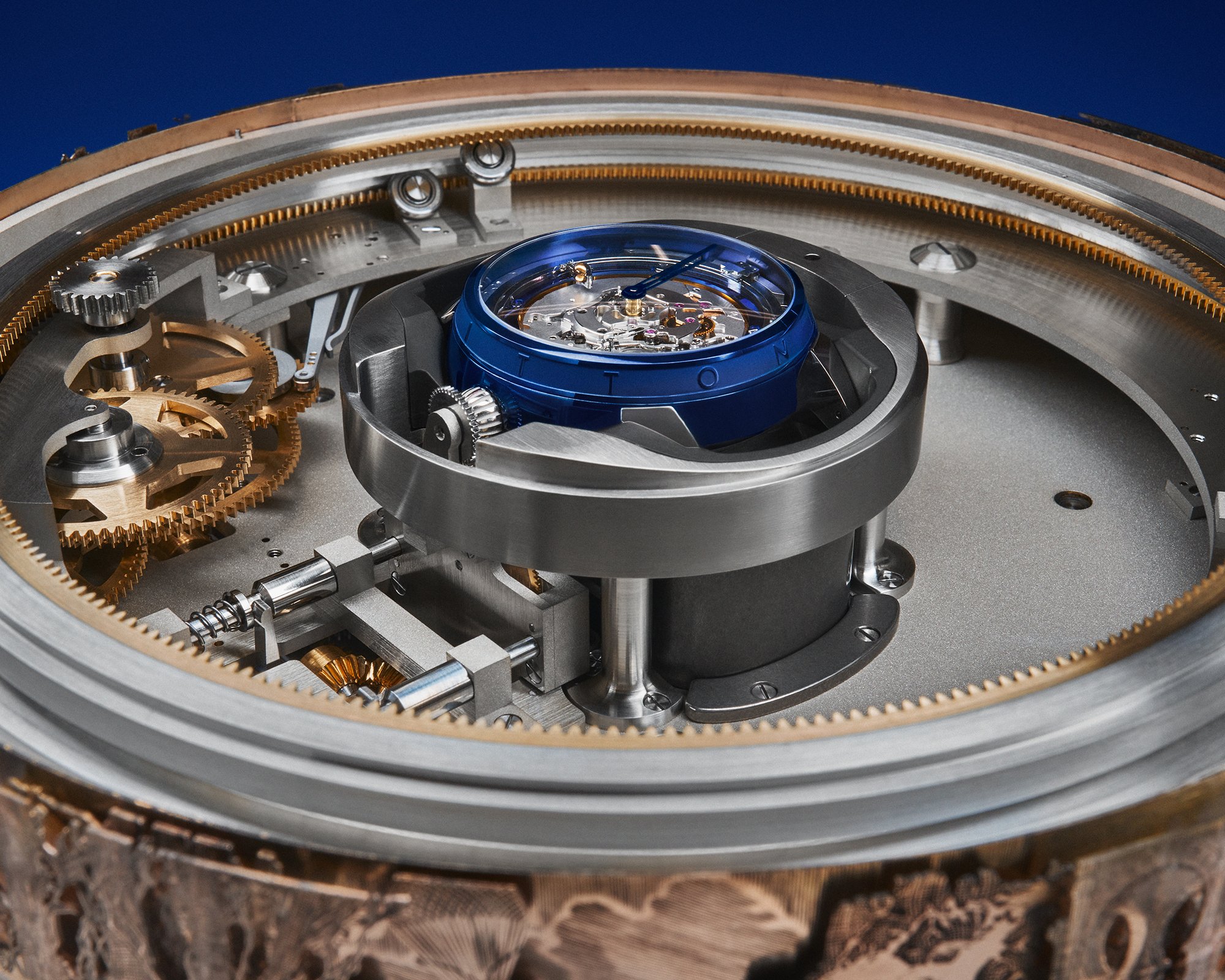 De Bethune x Louis Vuitton LVDB03 Sympathique Louis Varius – a modern cabinet of time