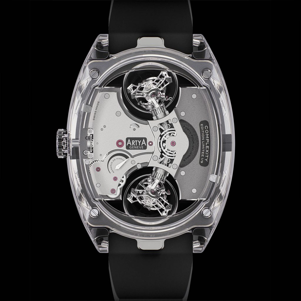 ArtyA Complexity Double Conillon 12H-6H - A Twin Inclined Tourbillon Debut