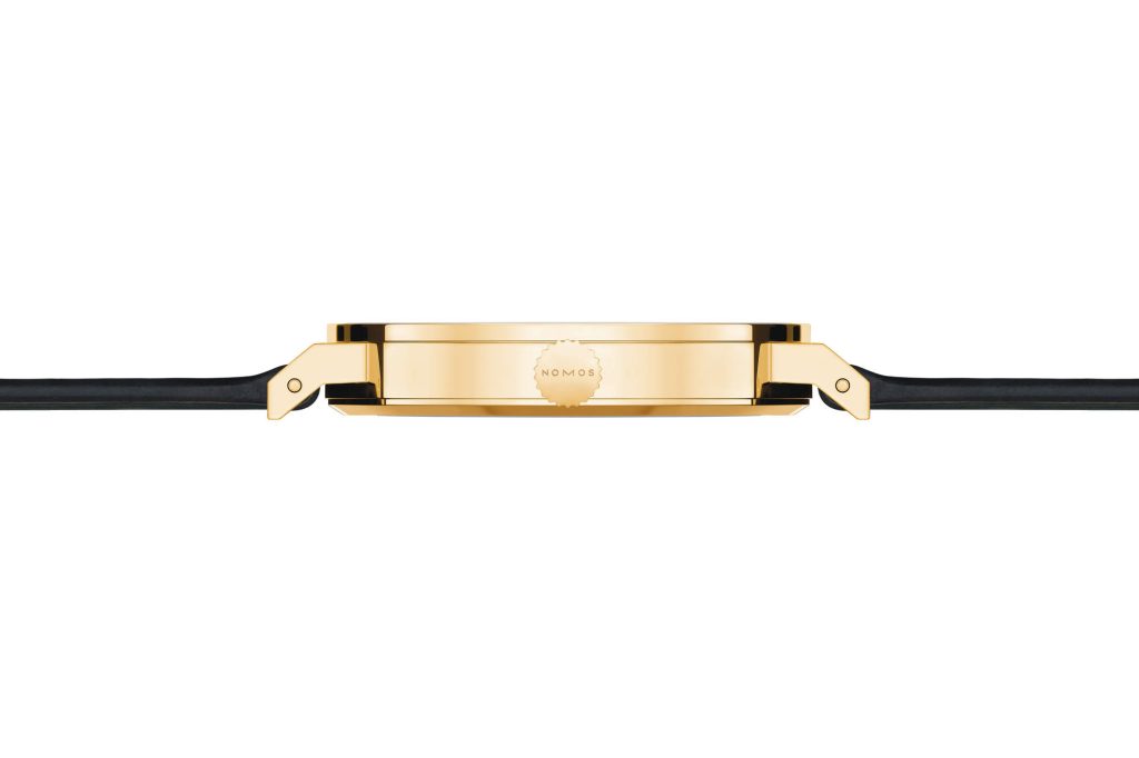 Tangente, refined - NOMOS brings the ring date to 38.5 mm and 18 kt gold