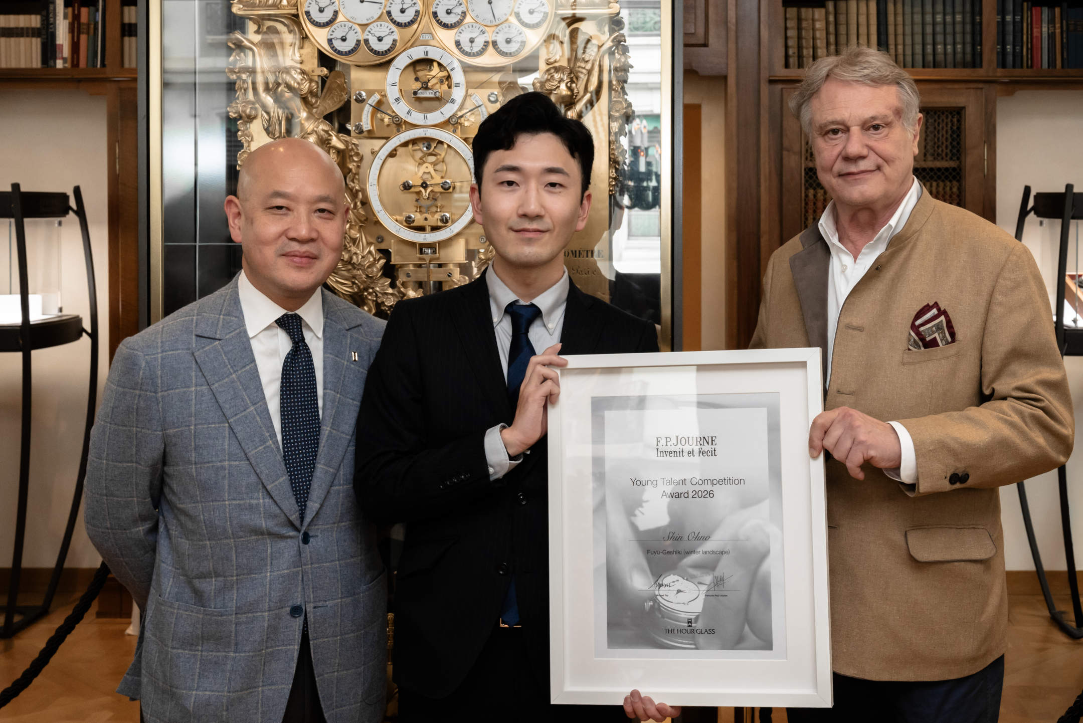F.P.Journe names Shin Ohno winner of the Young Talent Competition 2026