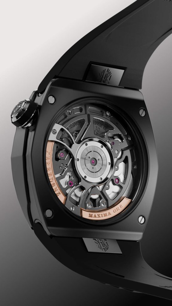 Kerbedanz Maxima GR8 39mm in Black and White Ceramic