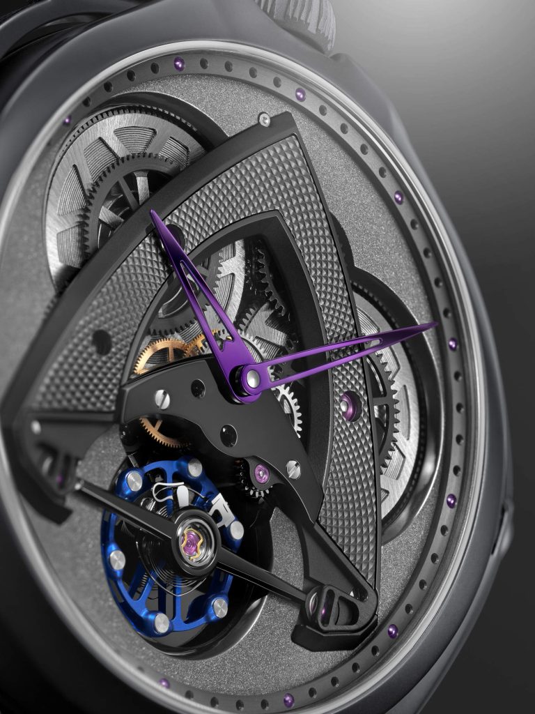 De Bethune DB28xs Dark Sand - Light, absorbed in zirconium