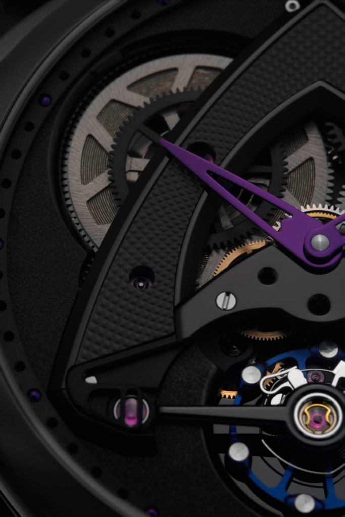 De Bethune DB28xs Dark Sand - Light, absorbed in zirconium