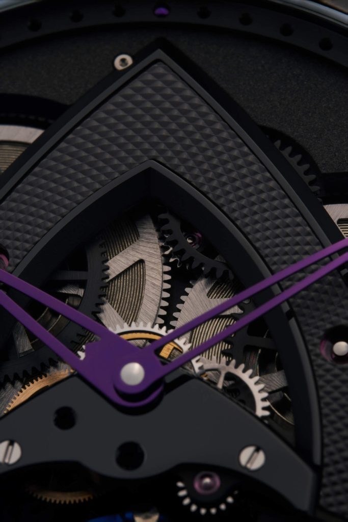 De Bethune DB28xs Dark Sand - Light, absorbed in zirconium