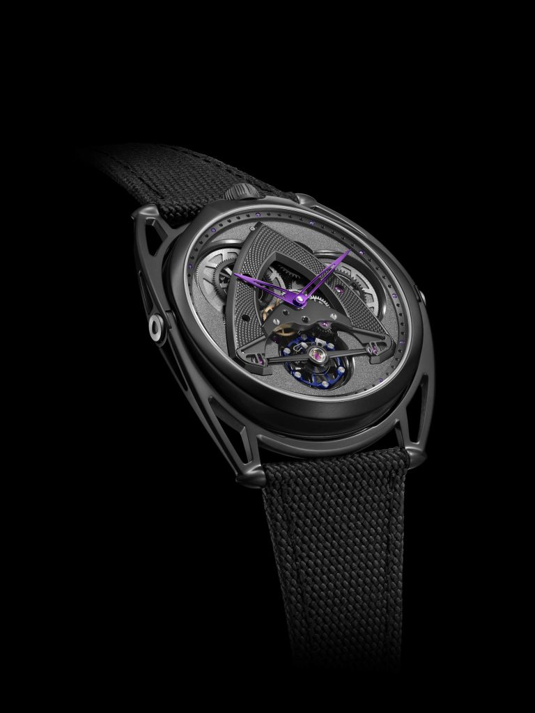De Bethune DB28xs Dark Sand - Light, absorbed in zirconium