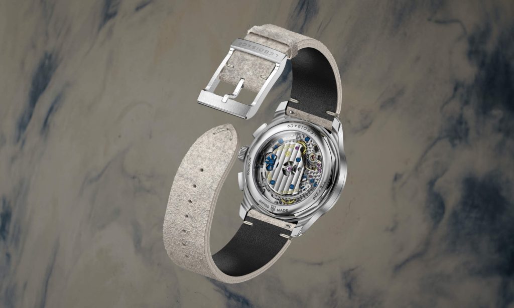 Quiet contrast - Lebois & Co Heritage Atelier Chronograph Bleu sur Blanc