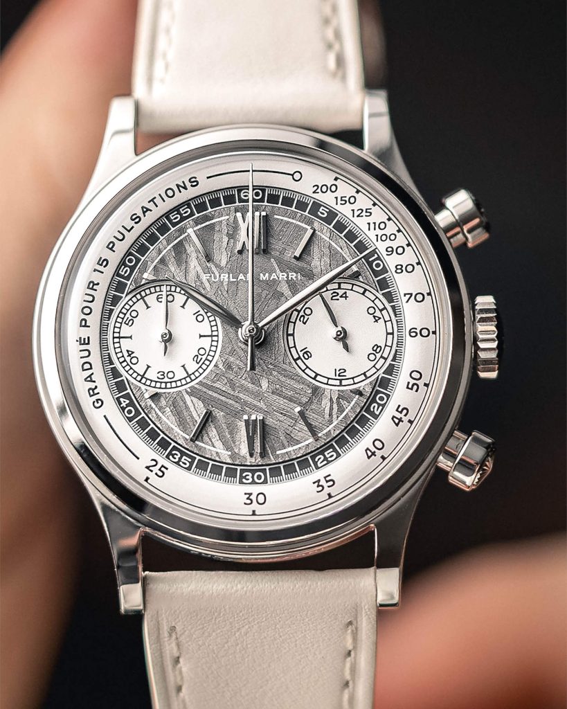 Furlan Marri Meteorite Octa - a mechaquartz chronograph in Muonionalusta