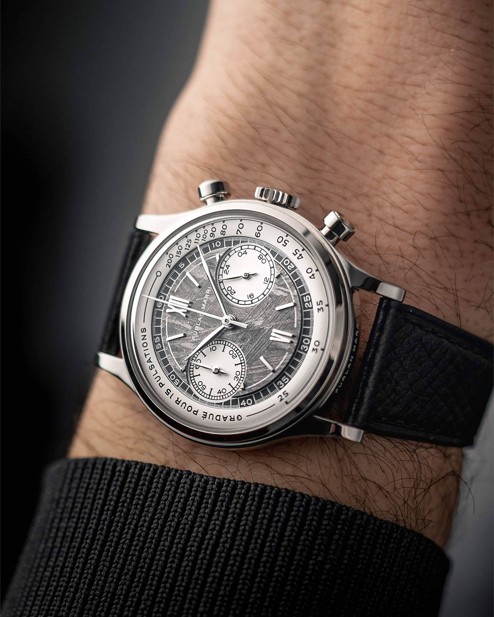 Furlan Marri Meteorite Octa - a mechaquartz chronograph in Muonionalusta