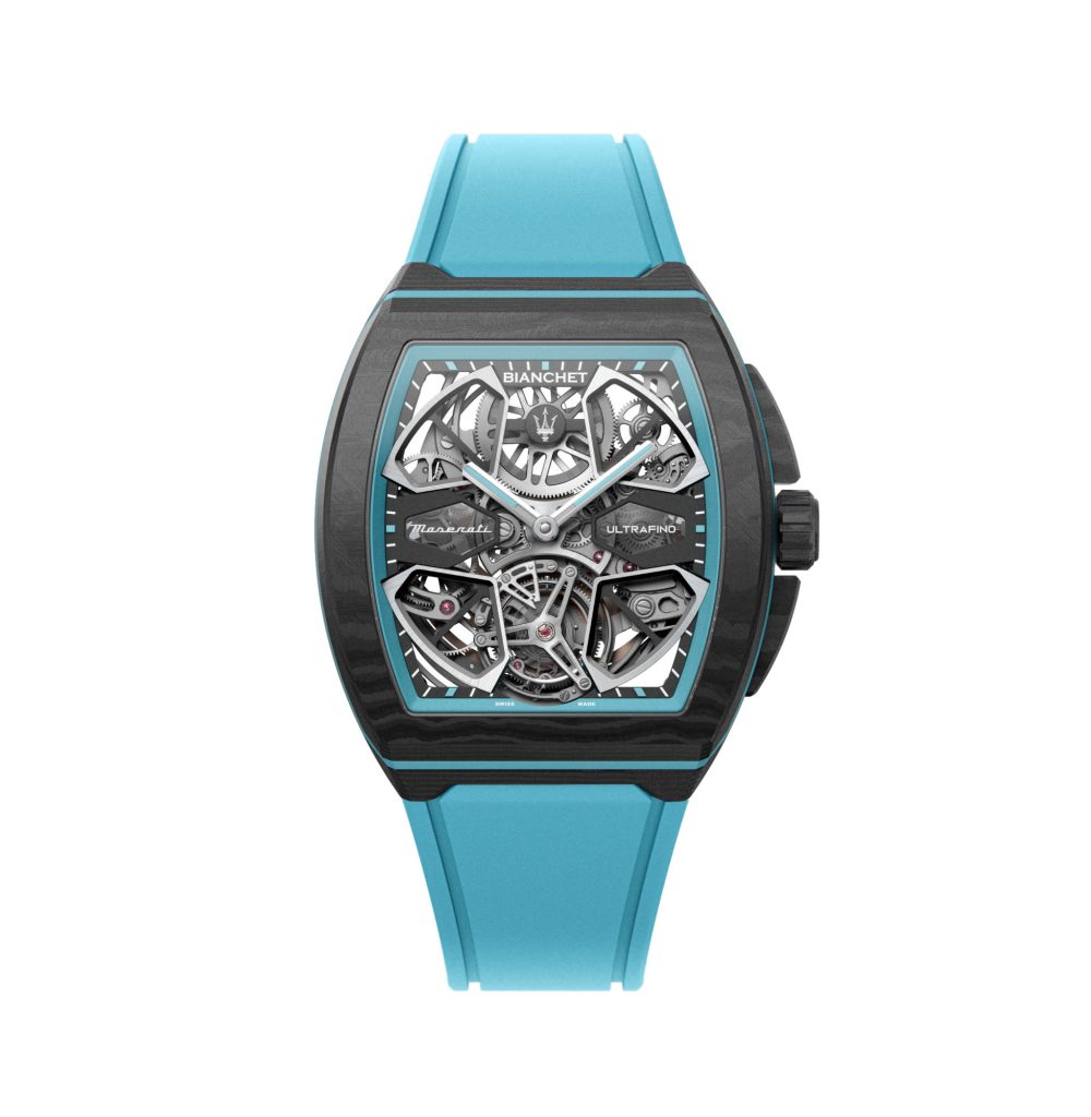 Bianchet x Maserati UltraFino Maserati - a flying tourbillon for the Trident’s centenary