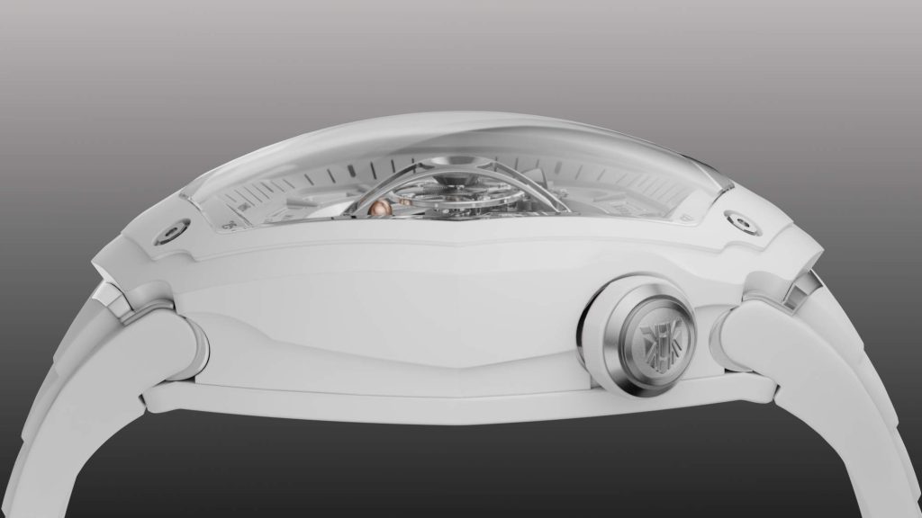 Kerbedanz Maxima GR8 39mm in Black and White Ceramic