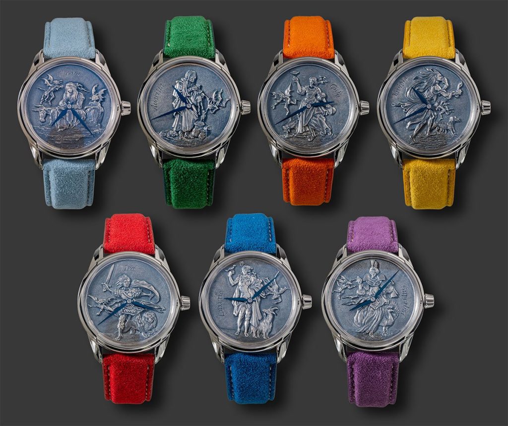 Grönefeld 7 Sins - a Single Collector Set Engraved by Kees Engelbarts