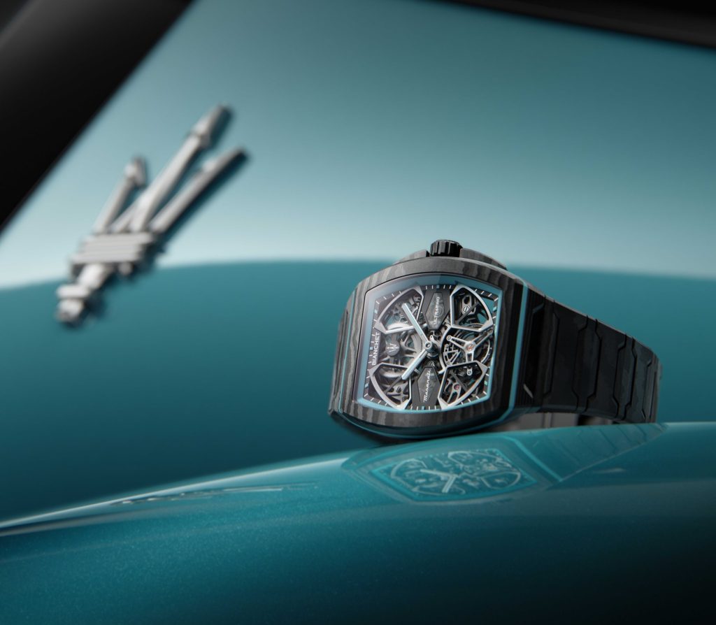 Bianchet x Maserati UltraFino Maserati – a flying tourbillon for the Trident’s centenary