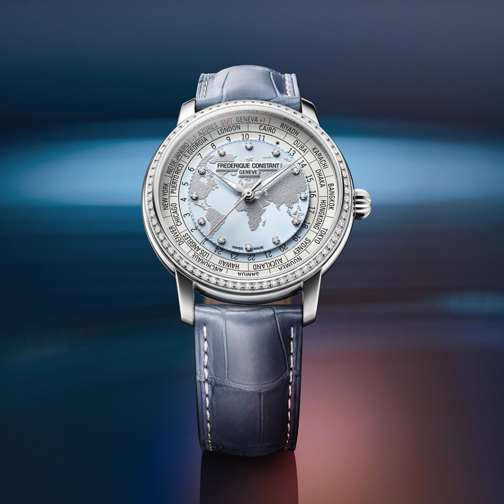Frederique Constant unveils a refined Worldtimer trio