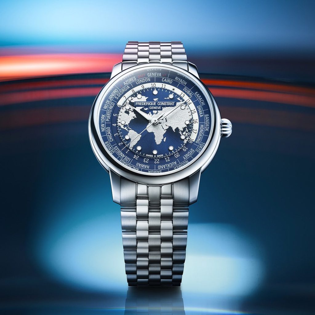 Frederique Constant unveils a refined Worldtimer trio