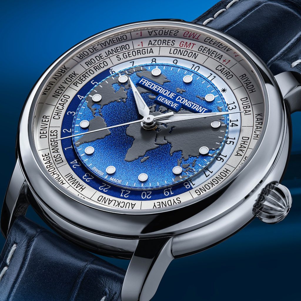 Frederique Constant unveils a refined Worldtimer trio