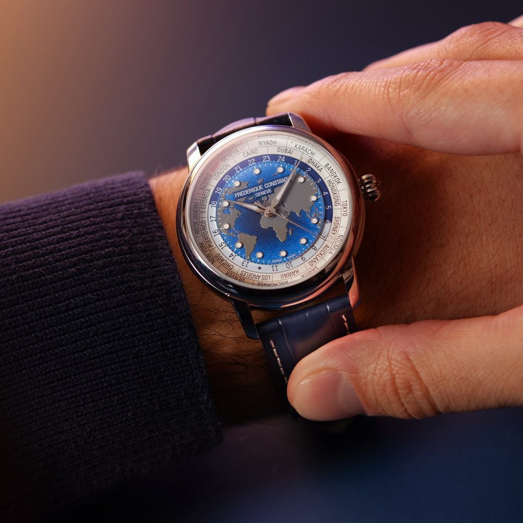Frederique Constant unveils a refined Worldtimer trio
