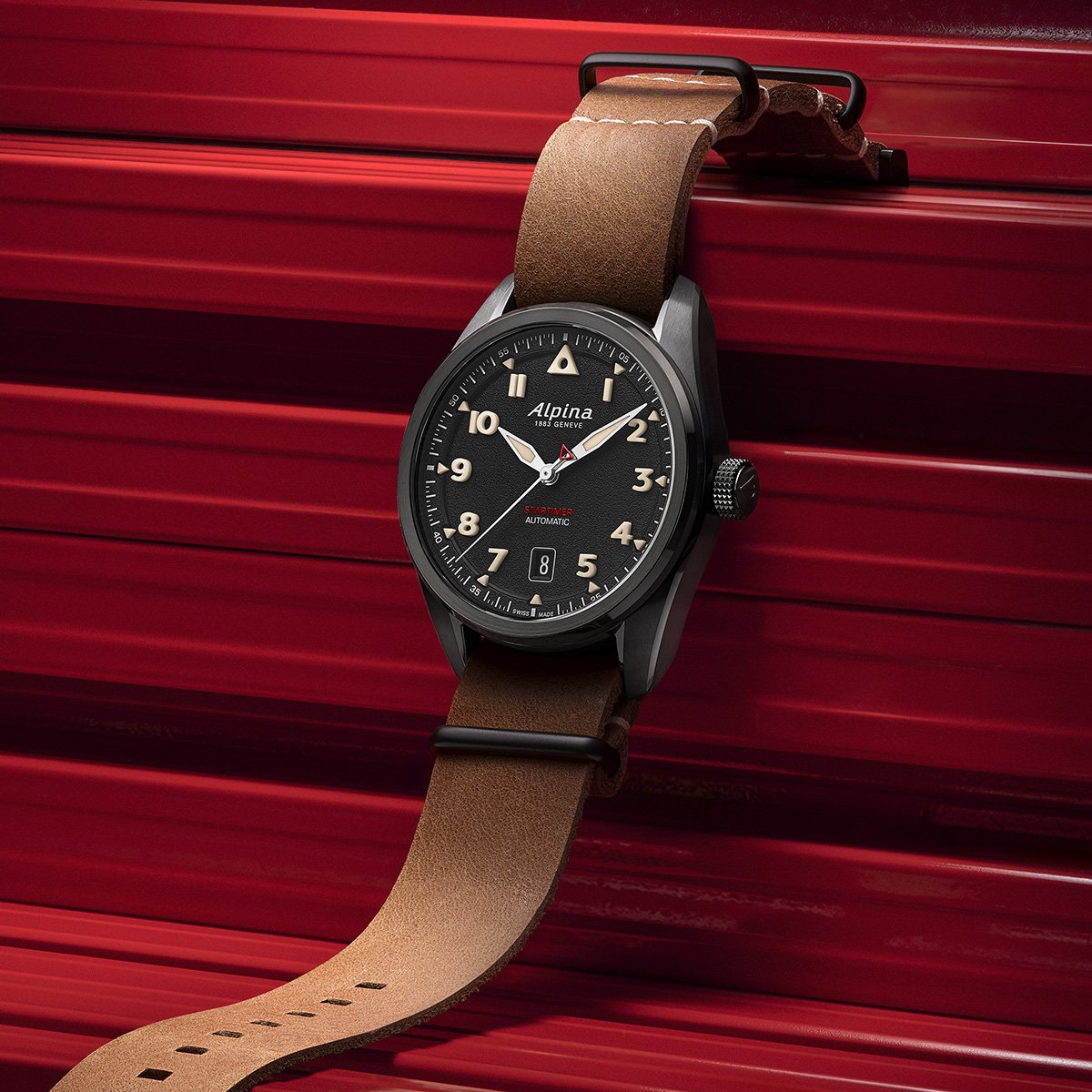 Alpina Startimer Pilot Automatic quietly sharpens its flight plan