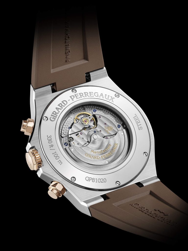 Girard-Perregaux Laureato Chronograph 42 mm - two-tone restraint, 1970s bite