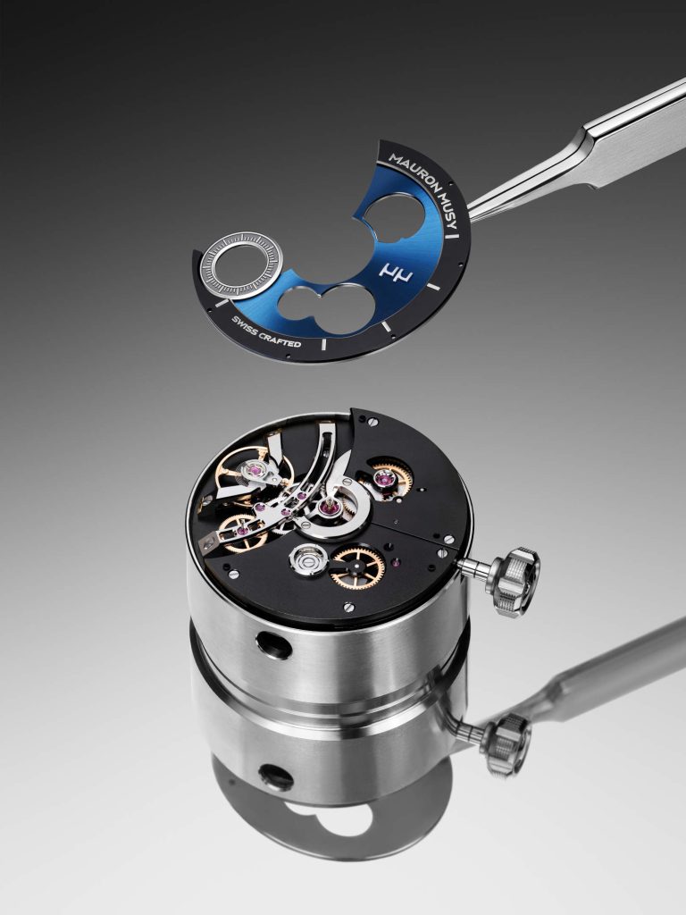 MAURON MUSY MU09 NODE - First Manufacture Movement and Integrated Bracelet