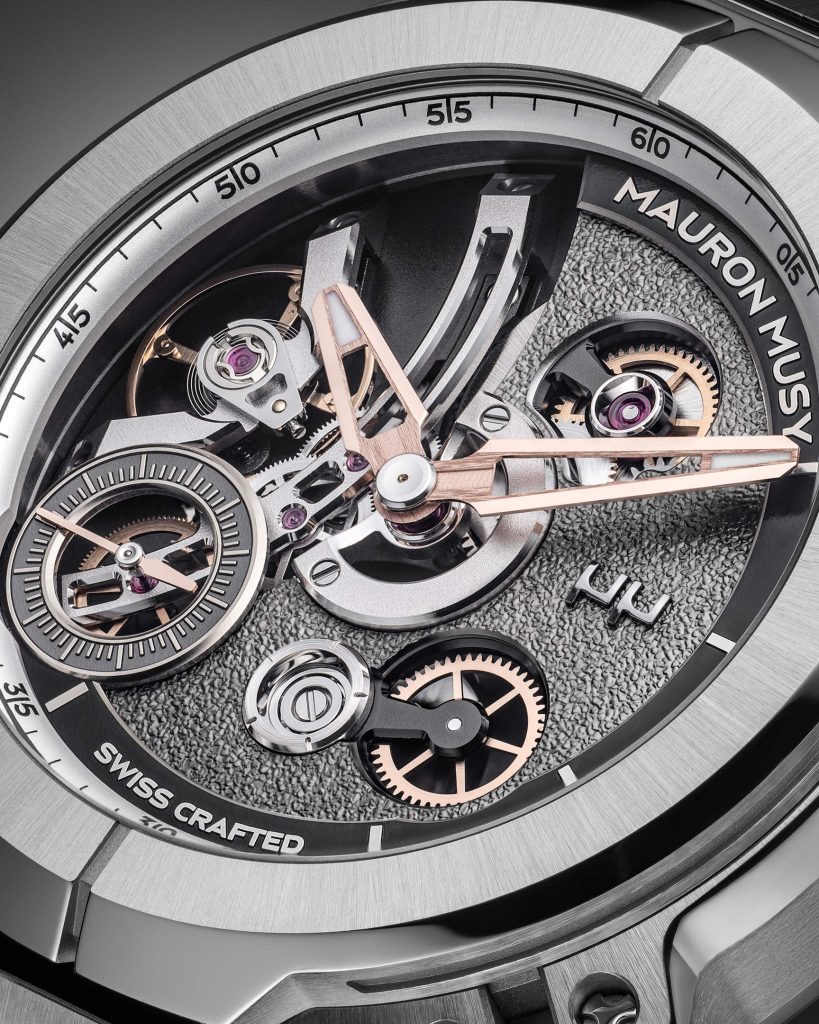 MAURON MUSY MU09 NODE - First Manufacture Movement and Integrated Bracelet