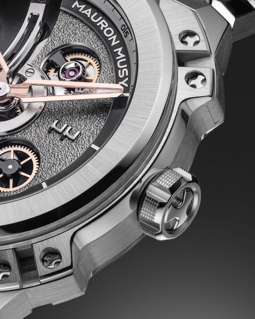 MAURON MUSY MU09 NODE - First Manufacture Movement and Integrated Bracelet