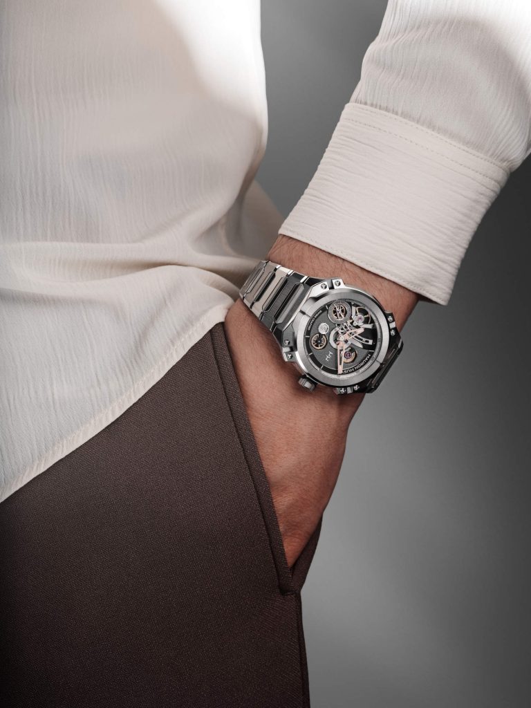 MAURON MUSY MU09 NODE - First Manufacture Movement and Integrated Bracelet