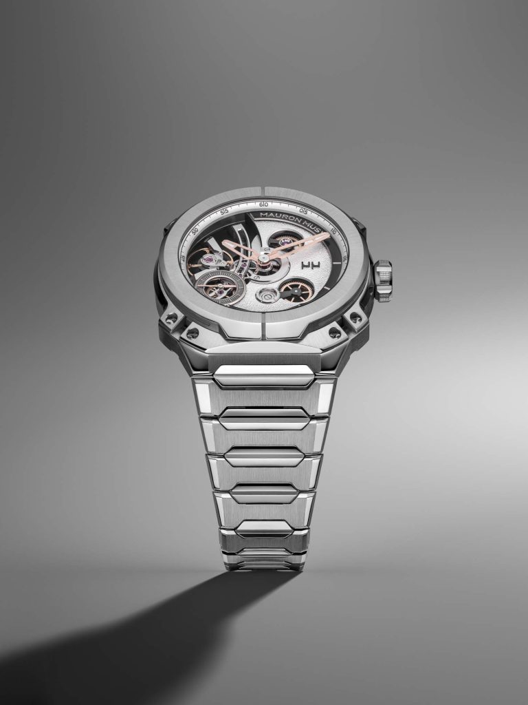 MAURON MUSY MU09 NODE - First Manufacture Movement and Integrated Bracelet