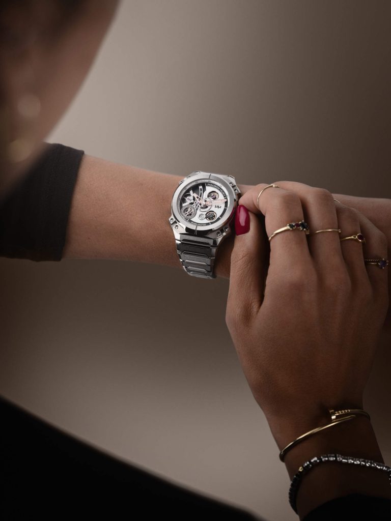 MAURON MUSY MU09 NODE - First Manufacture Movement and Integrated Bracelet