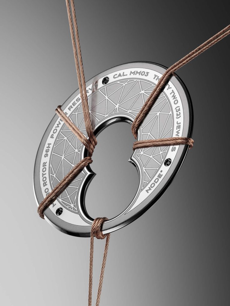 MAURON MUSY MU09 NODE - First Manufacture Movement and Integrated Bracelet