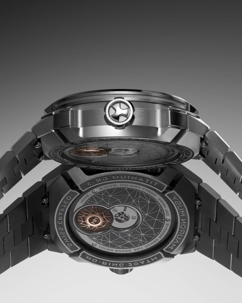 MAURON MUSY MU09 NODE - First Manufacture Movement and Integrated Bracelet
