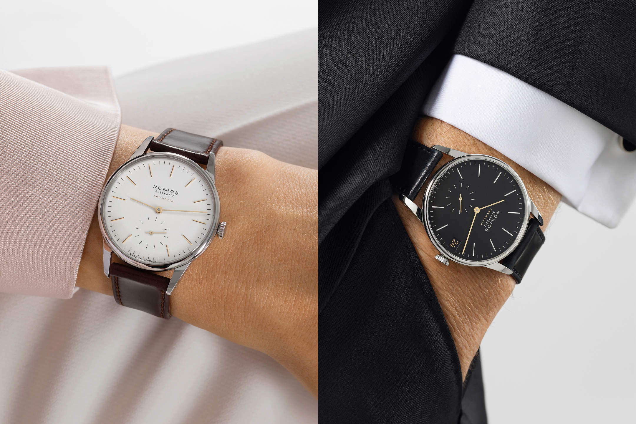 Time for two: NOMOS frames the watch as a modern engagement gift