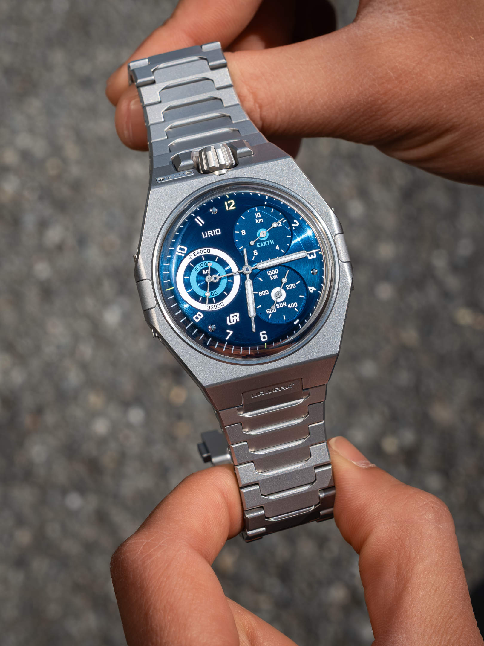 URWERK UR-10 SpaceMeter Blue – Final Edition
