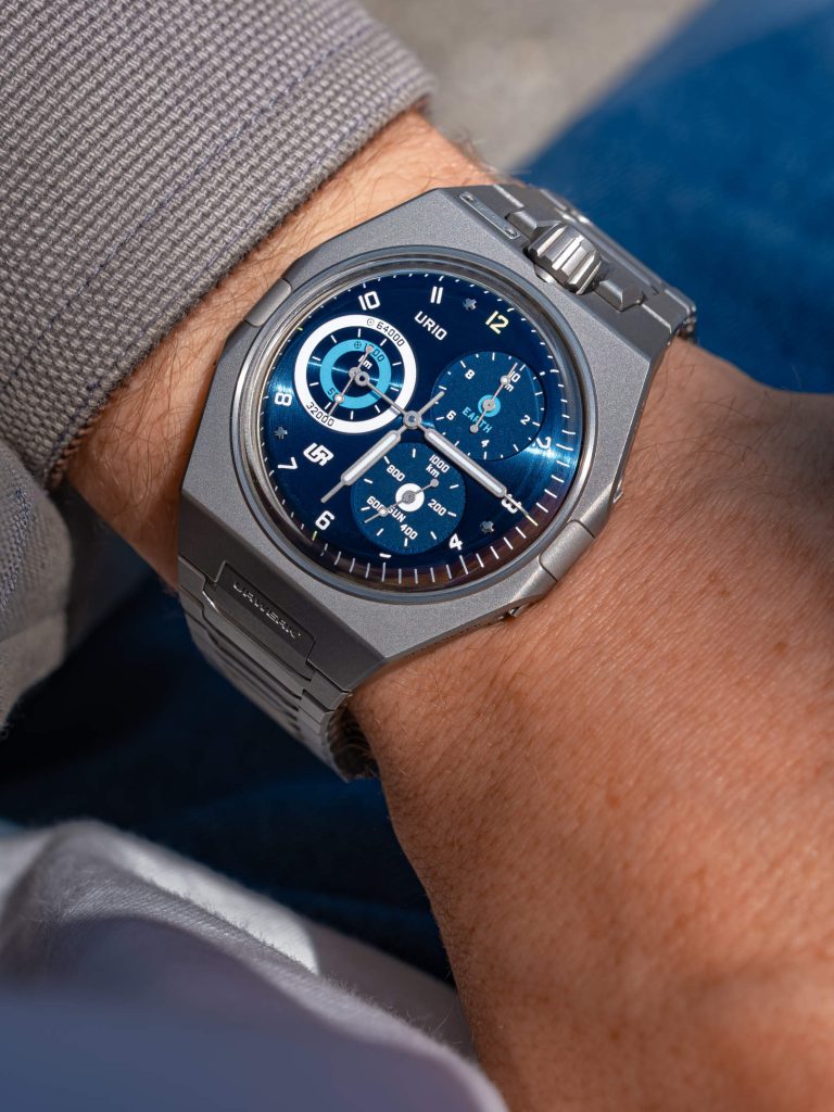URWERK UR-10 SpaceMeter Blue - Final Edition