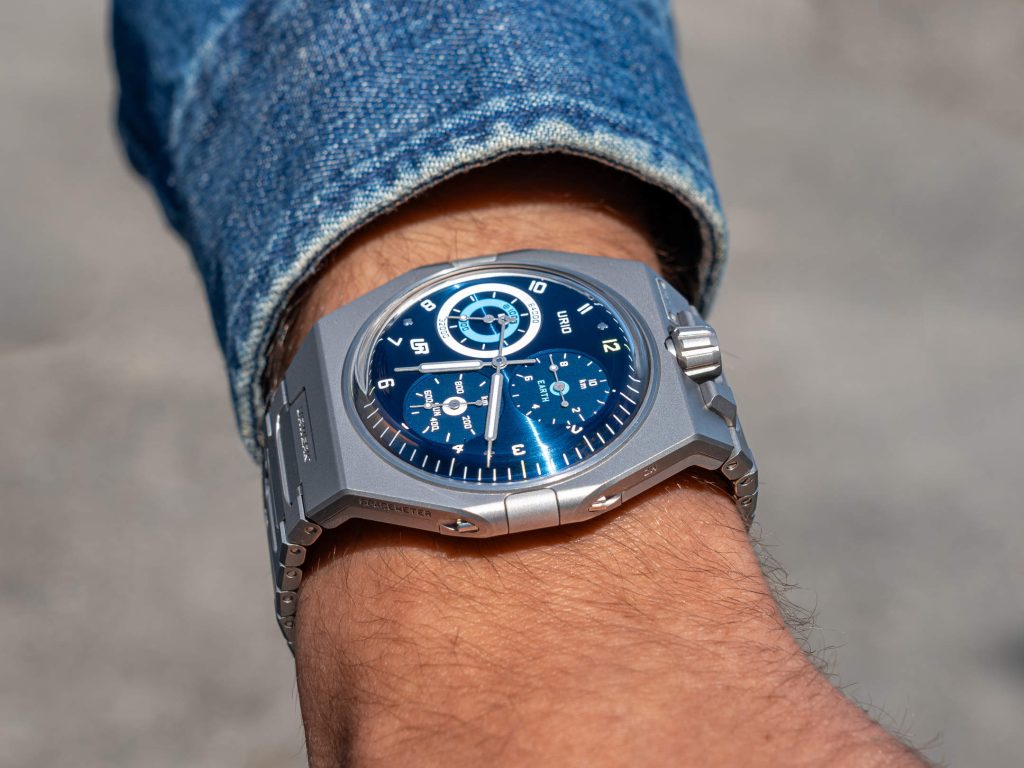 URWERK UR-10 SpaceMeter Blue - Final Edition