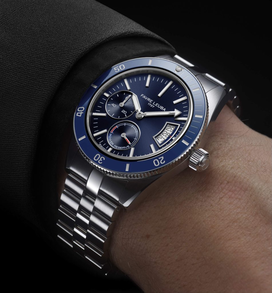 Favre Leuba Deep Raider Power Reserve - mechanical depth in a 40mm diver