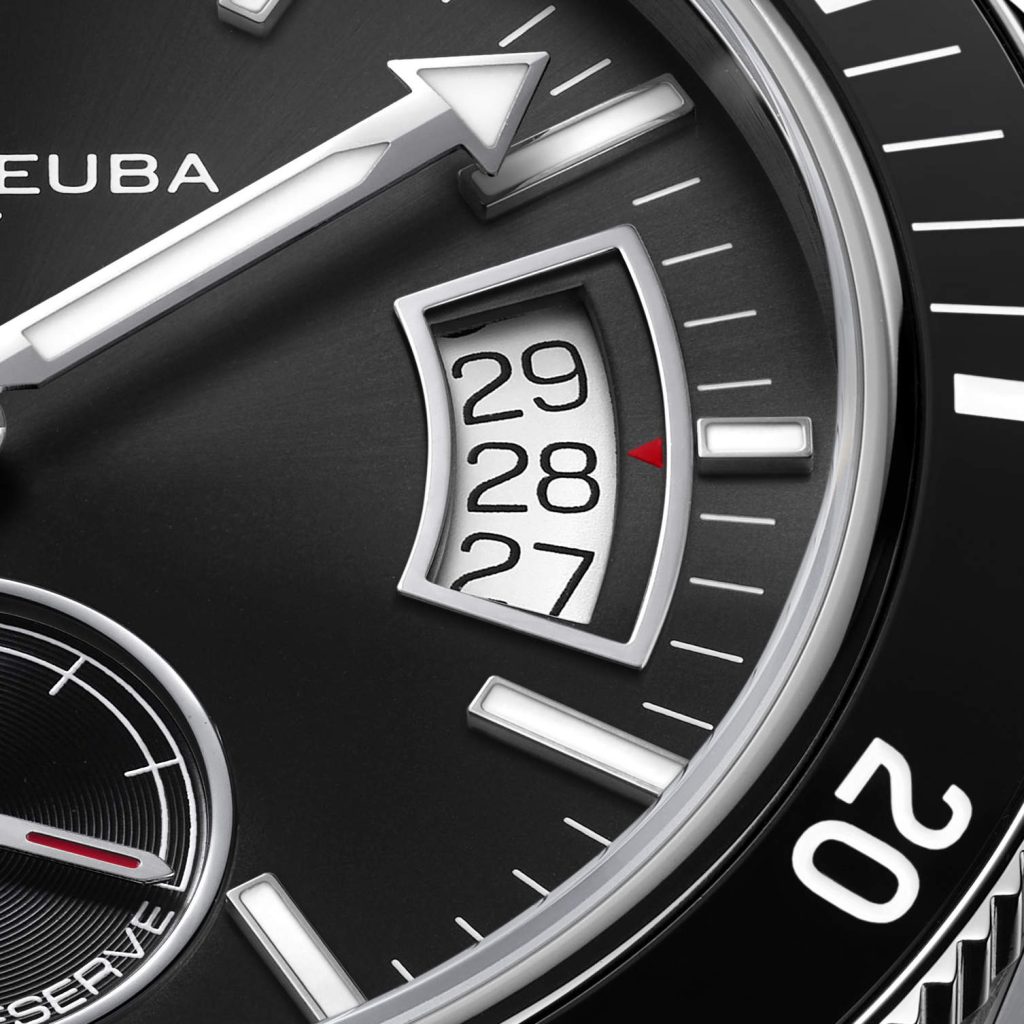 Favre Leuba Deep Raider Power Reserve - mechanical depth in a 40mm diver
