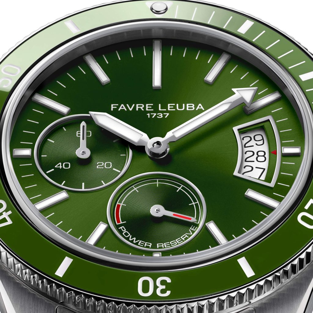 Favre Leuba Deep Raider Power Reserve - mechanical depth in a 40mm diver